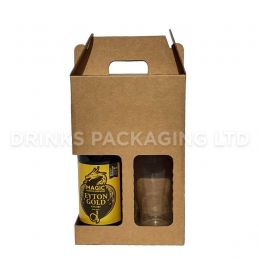 1 Bottle + Glass Gift Box - 500ml | Beer Box Shop