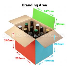 12 Bottle - Trade / Self Delivery Box - 330ml | Beer Box Shop