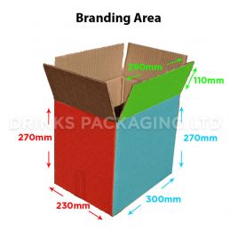 12 bottle trade/self delivery box | Tall - 500ml | Beer Box Shop