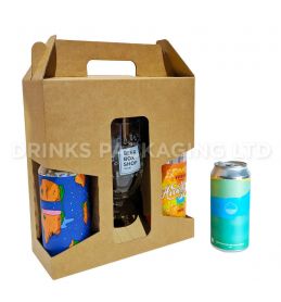 2 Can + Glass - Gift Box - 440ml / 500ml | Beer Box Shop