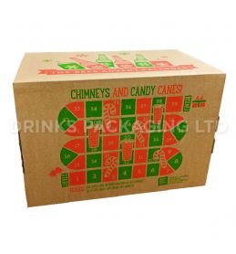 24 Bottle / Can Advent Calendar Gift Box - 330ml-500ml Back | Beer Box Shop