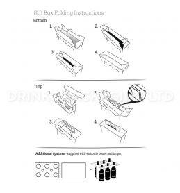 4 Can - Gift Box - 440ml / 500ml Instructions | Beer Box Shop