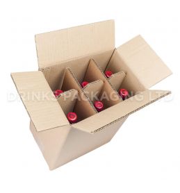 6 Bottle - Standard Wine Shipper Box | Wine Box Shop