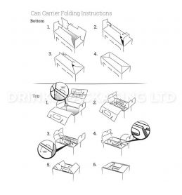6 Can - Gift Box – 330ml Instructions| Beer Box Shop