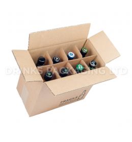 8 Bottle - Compact Courier Box - 330ml Full | Beer Box Shop