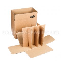 8 Bottle - Compact Courier Box - 330ml Components | Beer Box Shop