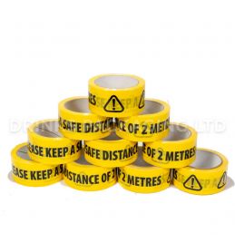 1 Roll - Please Keep A Safe Distance Tape | Beer Box Shop