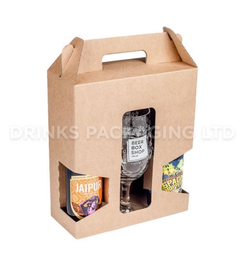 2 Bottle + Glass - Gift Box - 330ml | Beer Box Shop