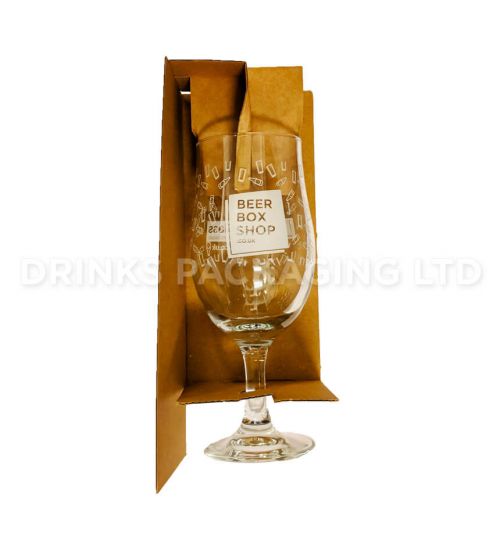 2 Bottle + Glass - Gift Box - 330ml  Glass Insert | Beer Box Shop