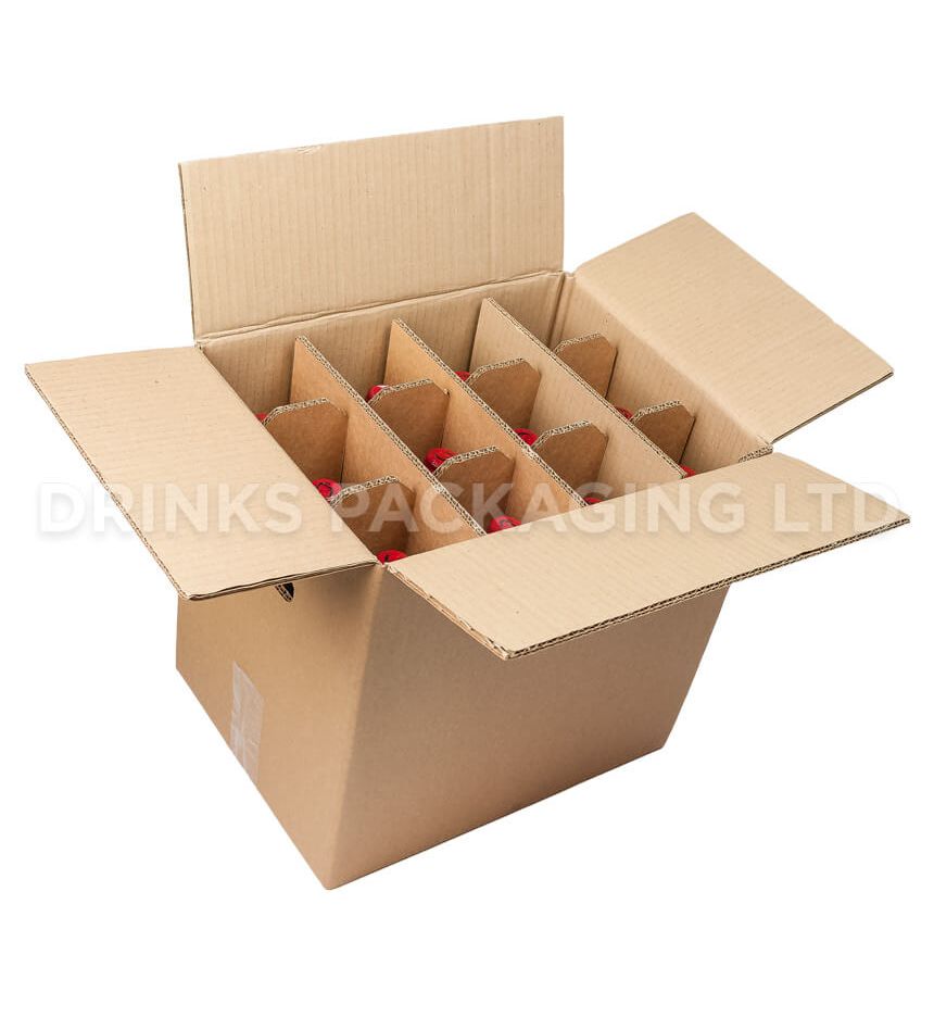 Twelve Bottle Boxes  Wine Shipping Boxes